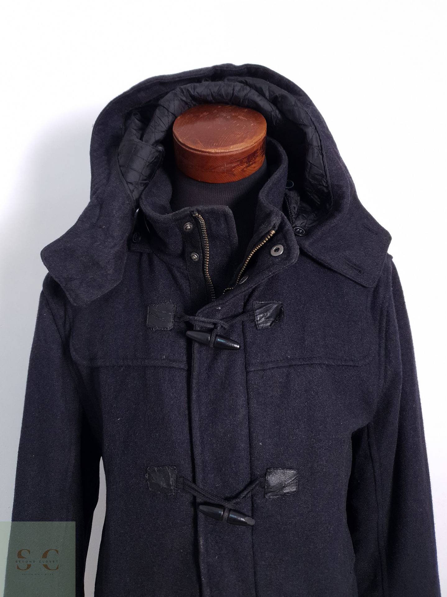 Montgomery Angelo Litrico Lana Plomo Talla XL 5