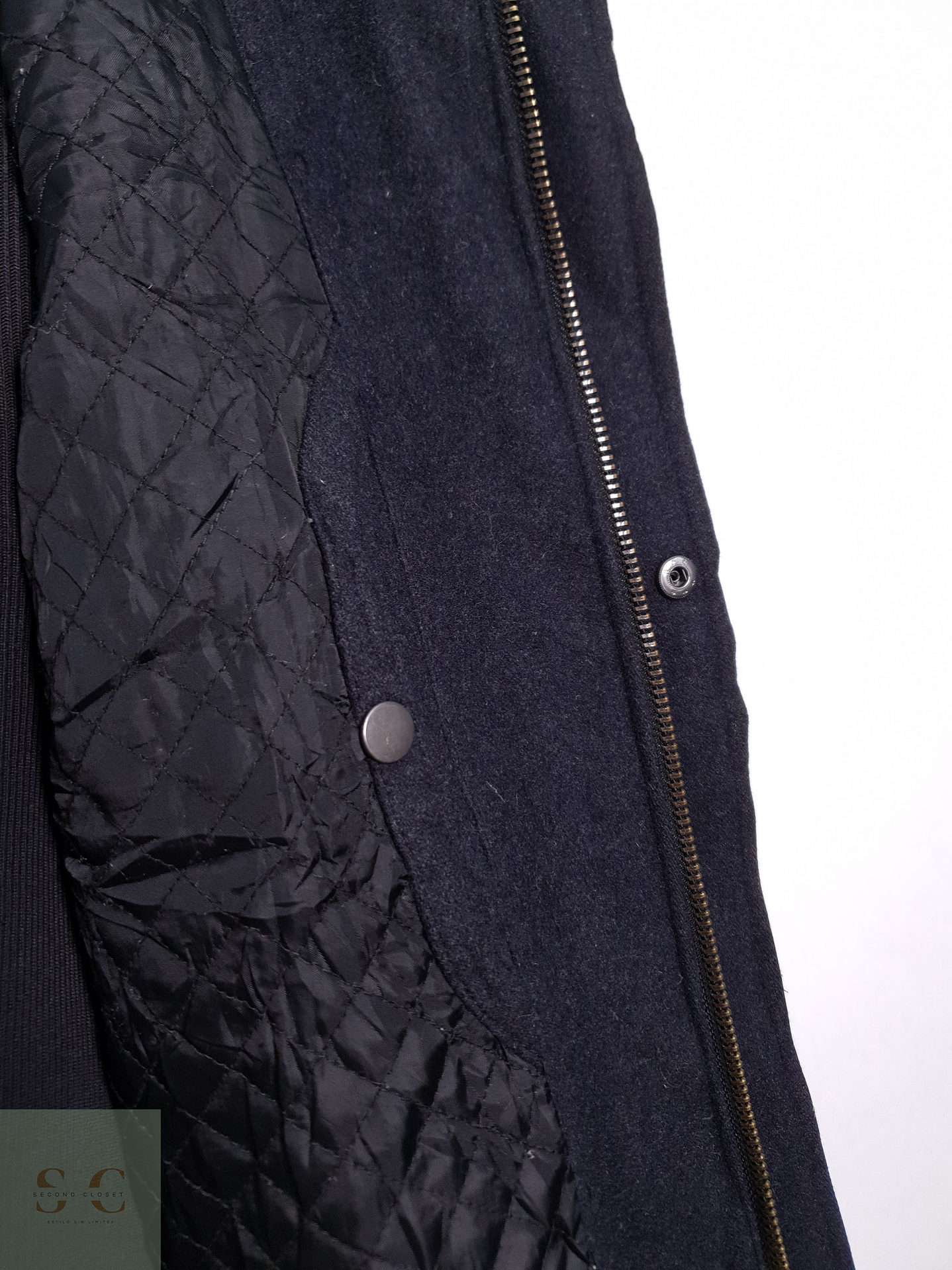 Montgomery Angelo Litrico Lana Plomo Talla XL 6