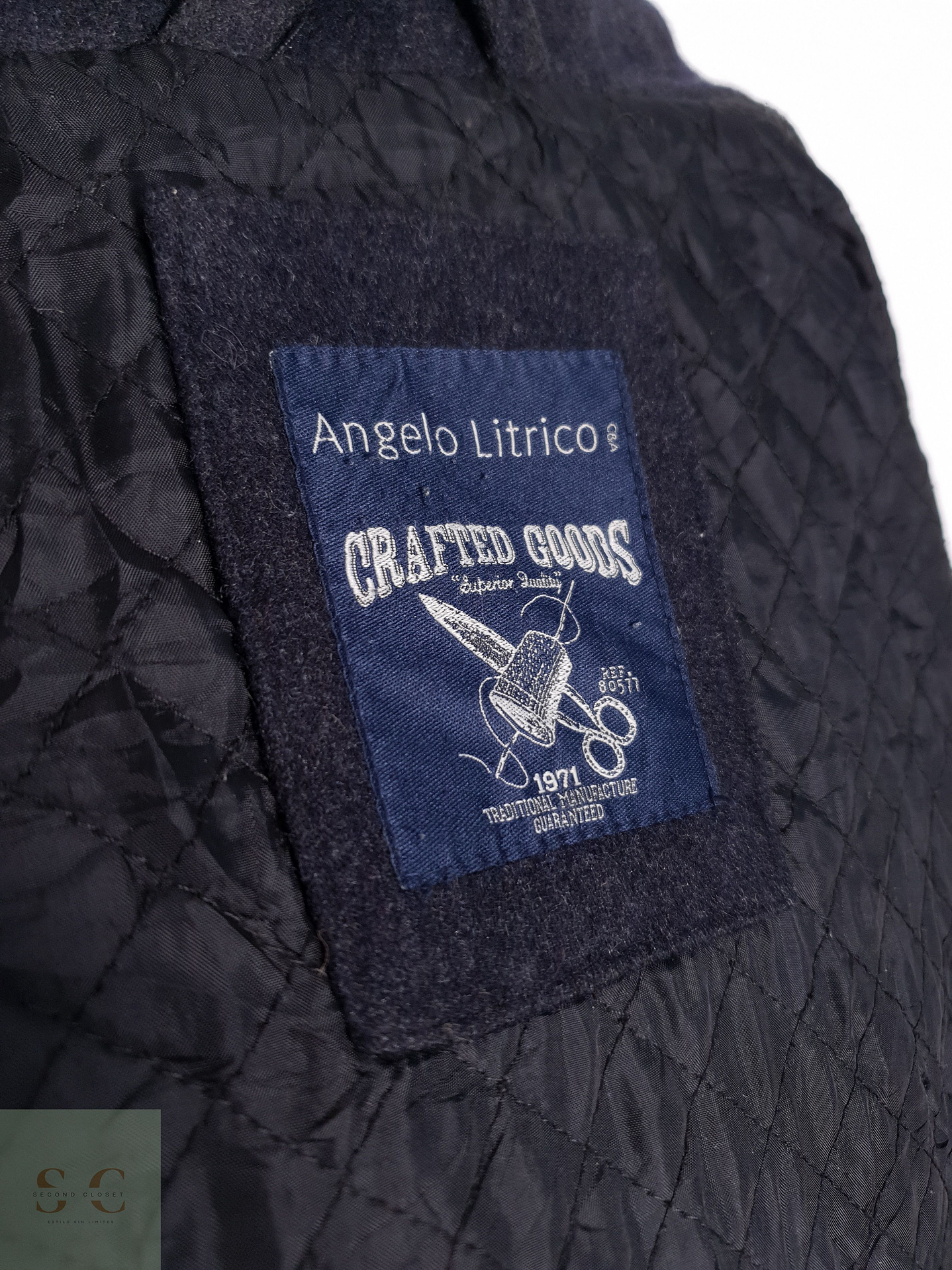 Montgomery Angelo Litrico Lana Plomo Talla XL 8