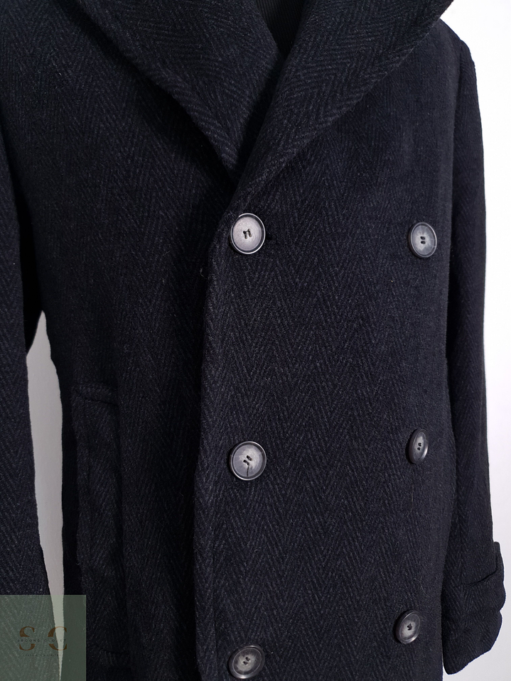 Abrigo Marinero Canda Lana Plomo Talla L 2