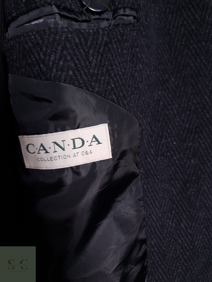 Abrigo Marinero Canda Lana Plomo Talla L 6