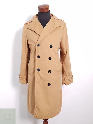 Abrigo Hombre Vintage Camel Talla L