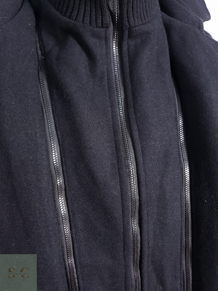 Chaqueta Hombre Vintage Negro Talla ML 3