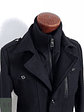 Chaqueta Hombre Vintage Negro Talla ML - Miniatura 8