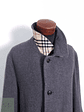 Abrigo Hombre Burberry 100% lana virgen Gris Talla LXL - Miniatura 4