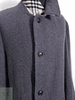 Abrigo Hombre Burberry 100% lana virgen Gris Talla LXL - Miniatura 6