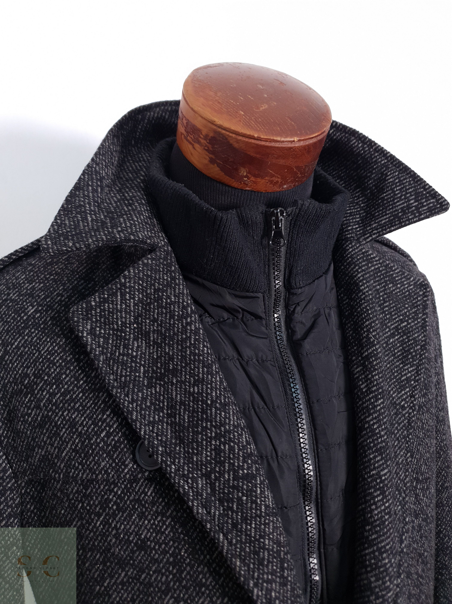 Abrigo Hombre Giorgio Plomo Talla ML 4