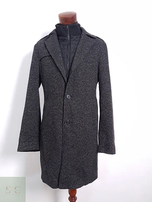 Abrigo Hombre Giorgio Plomo Talla ML