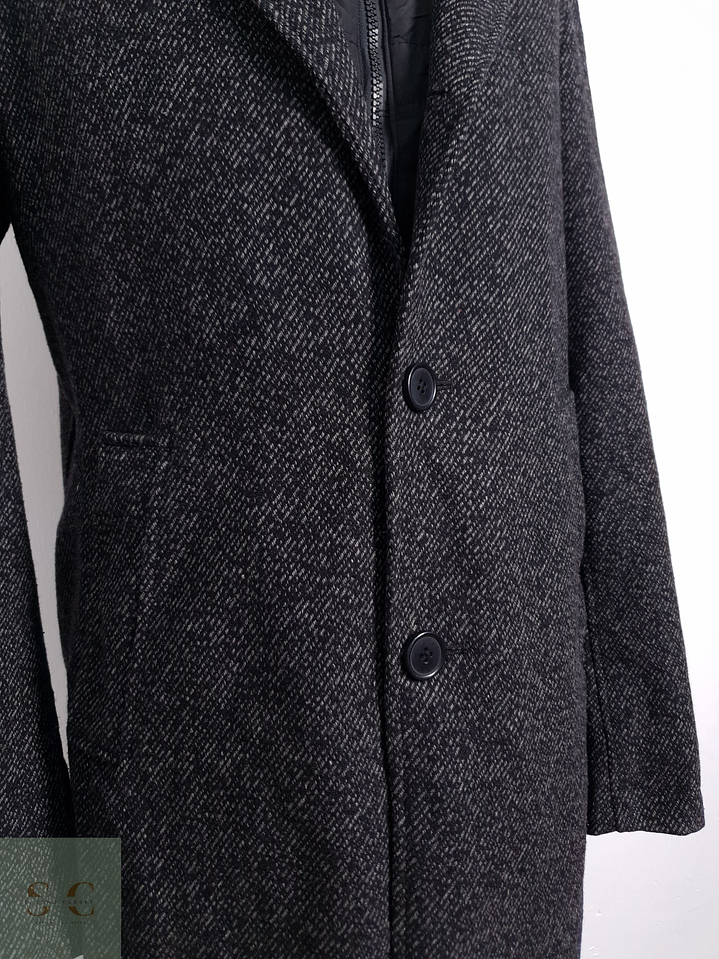 Abrigo Hombre Giorgio Plomo Talla ML 6