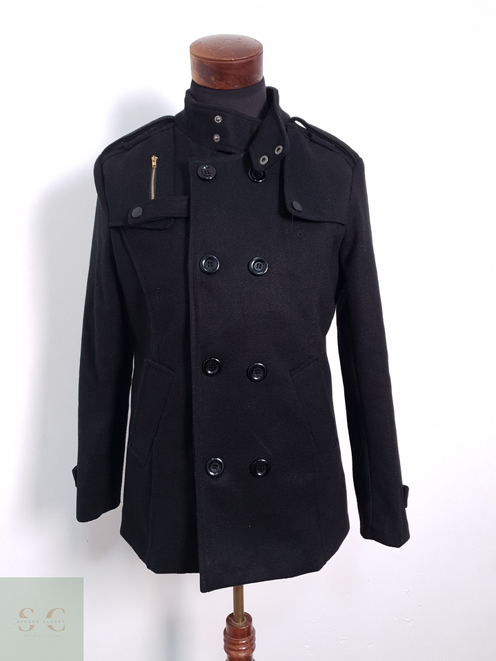 Abrigo Hombre Flex Supply Negro Talla SM 1