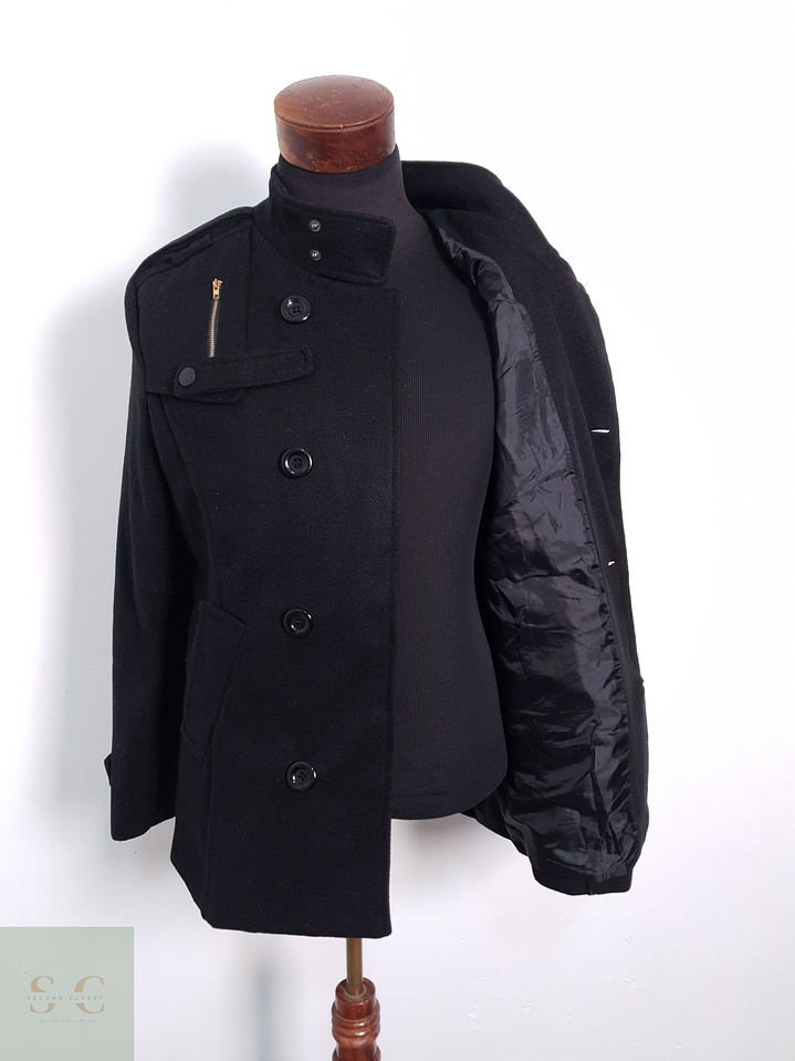 Abrigo Hombre Flex Supply Negro Talla SM 2