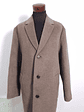 Abrigo Hombre H&M 70% lana Camel Talla XL - Miniatura 2