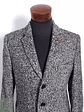 Abrigo Hombre Finshley & Harding Gris Jaspeado Talla M - Miniatura 10