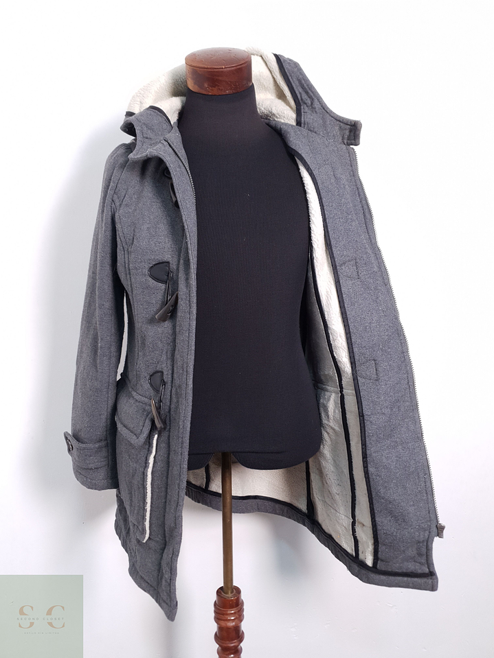 Montgomery Hombre Vintage Gris Talla M 2