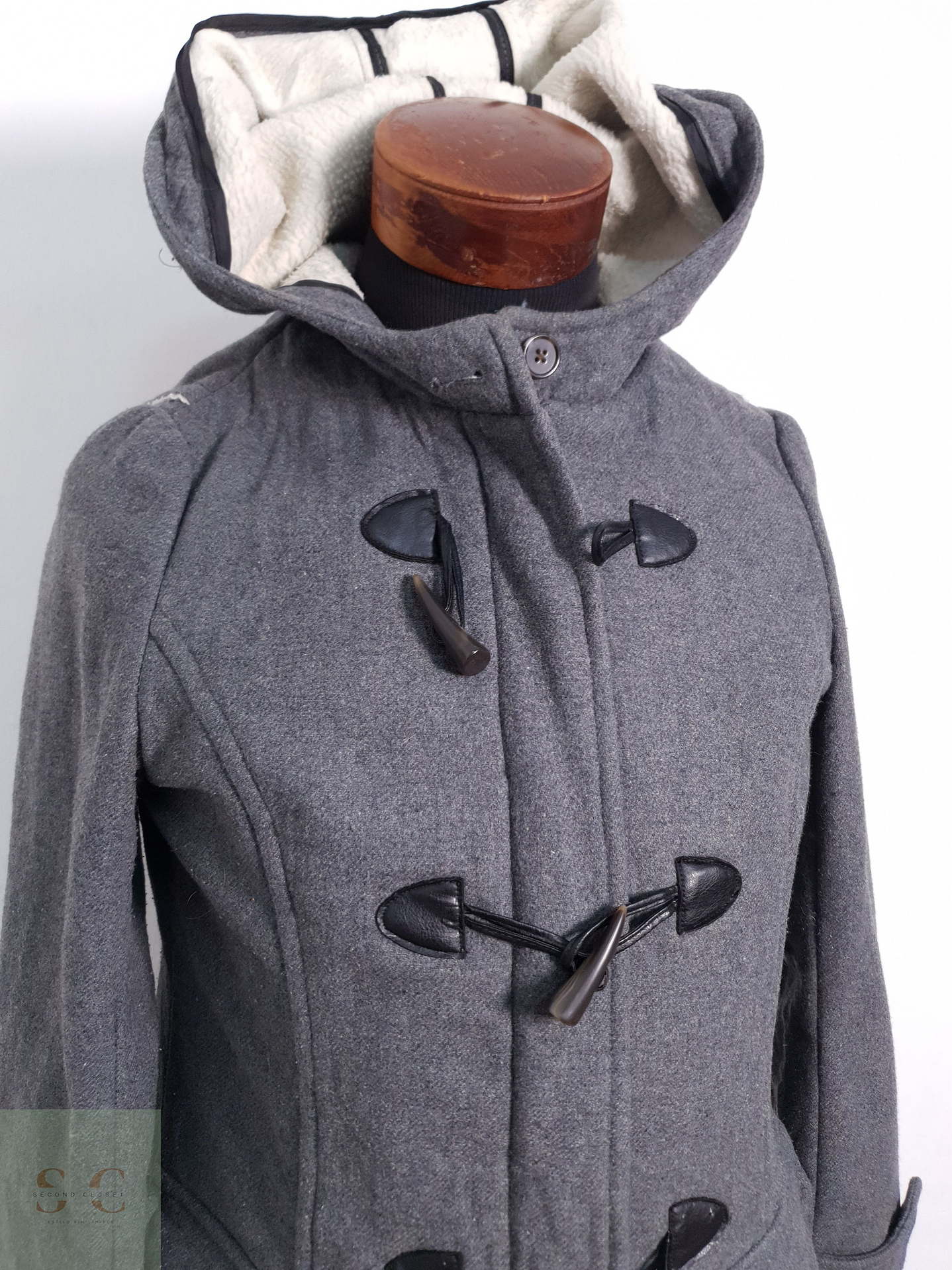 Montgomery Hombre Vintage Gris Talla M 3