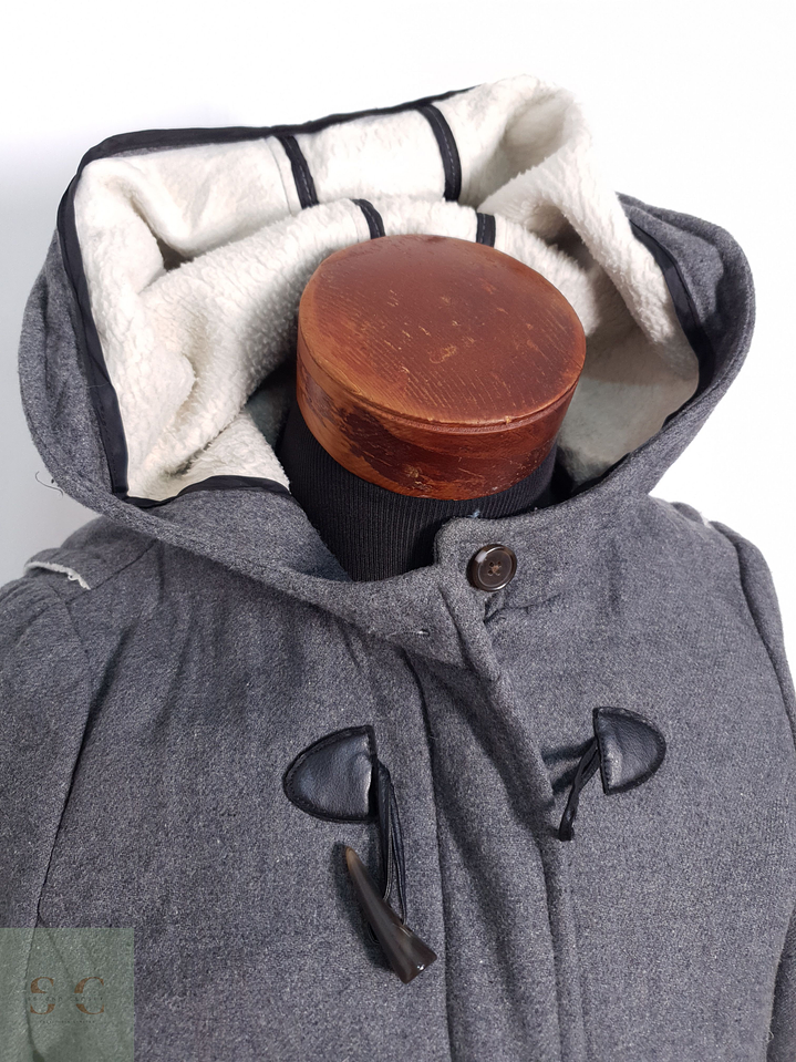 Montgomery Hombre Vintage Gris Talla M 7