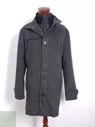 Abrigo Hombre Tom Tailor Plomo Talla XXL