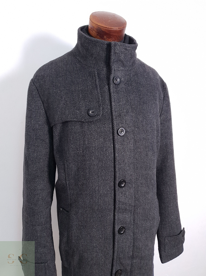 Abrigo Hombre Tom Tailor Plomo Talla XXL 3