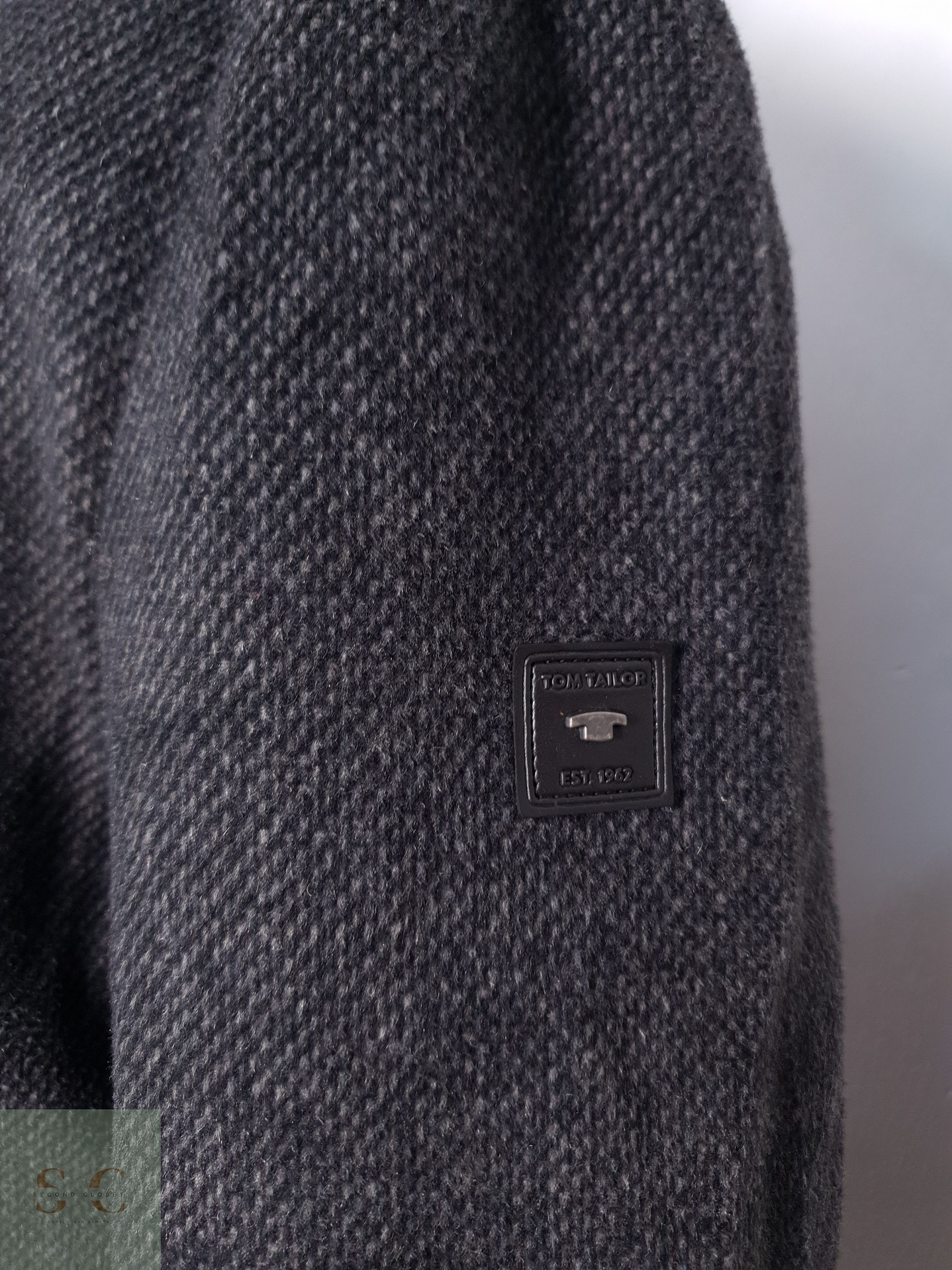 Abrigo Hombre Tom Tailor Plomo Talla XXL 4