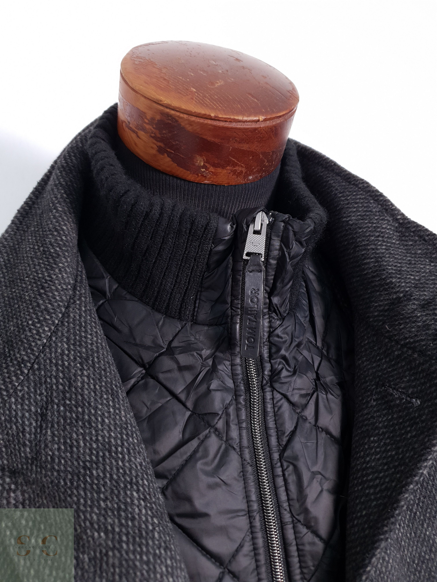 Abrigo Hombre Tom Tailor Plomo Talla XXL 8