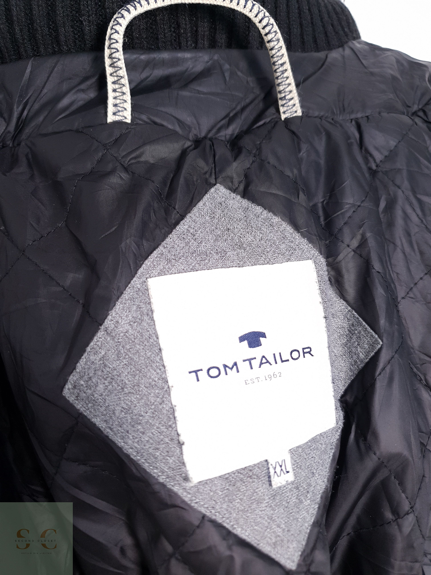 Abrigo Hombre Tom Tailor Plomo Talla XXL 9