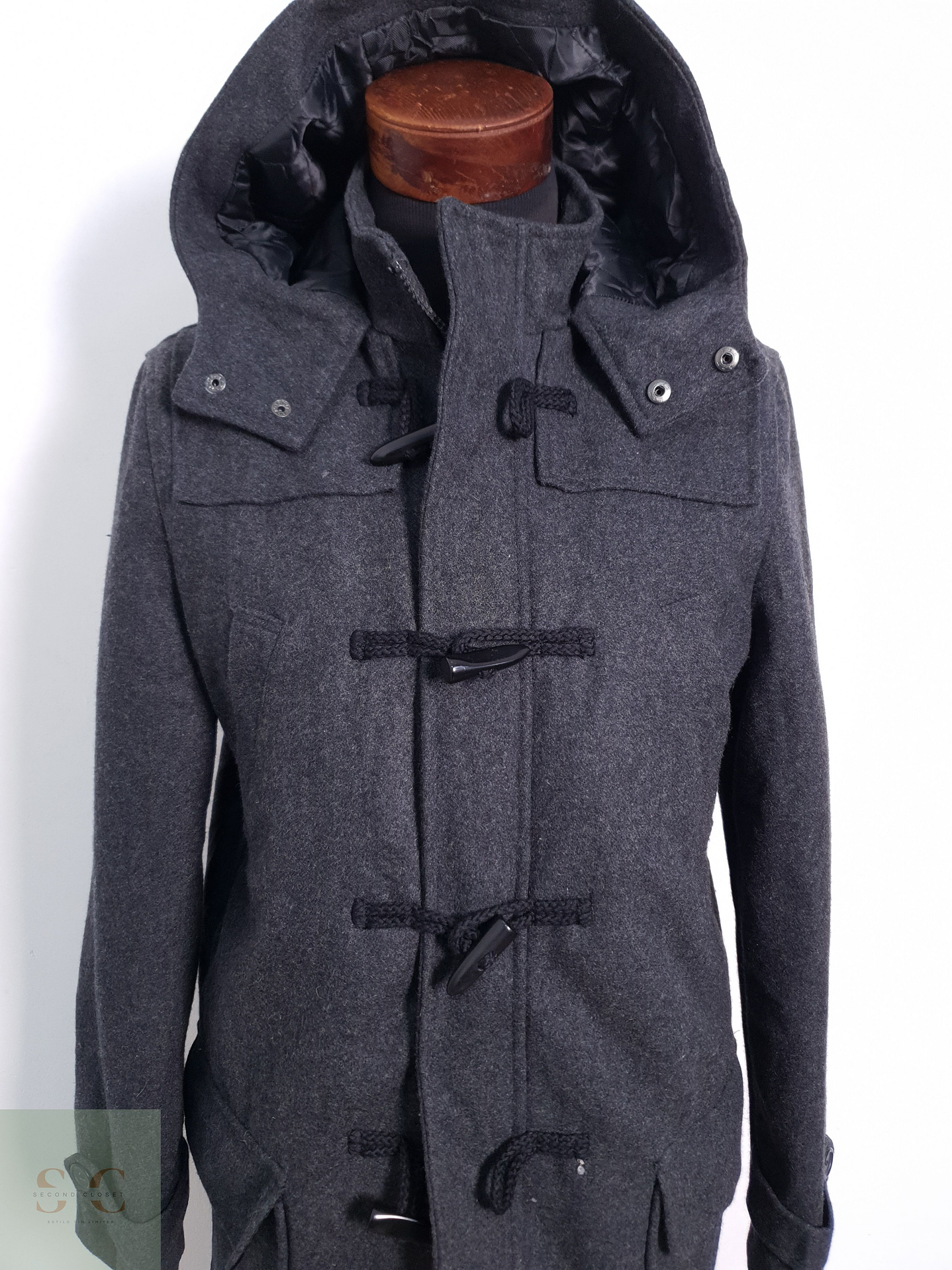 Montgomery Hombre Cedarwood State Plomo Talla M 4