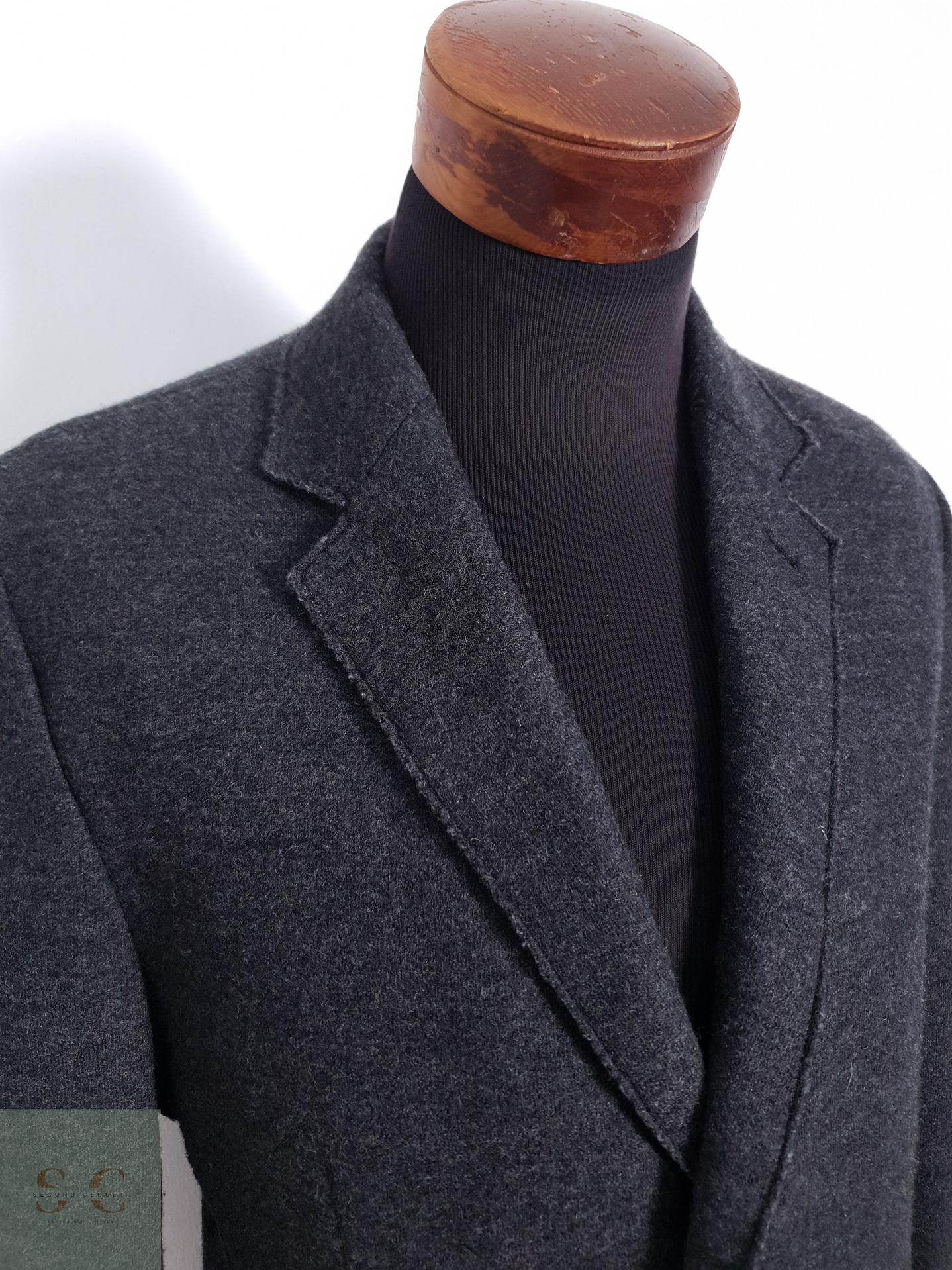 Abrigo Hombre Bugatti 75% lana Plomo Talla ML 6