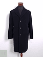 Abrigo Hombre Vintage Wool and Cashmere Negro Talla ML - Miniatura 2