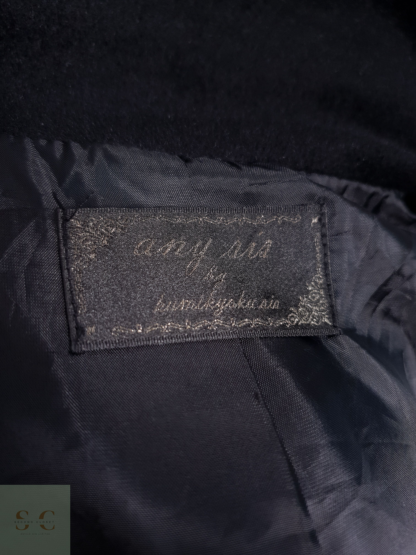 Abrigo Mujer Any Sis 65% lana Gris Talla XS 4