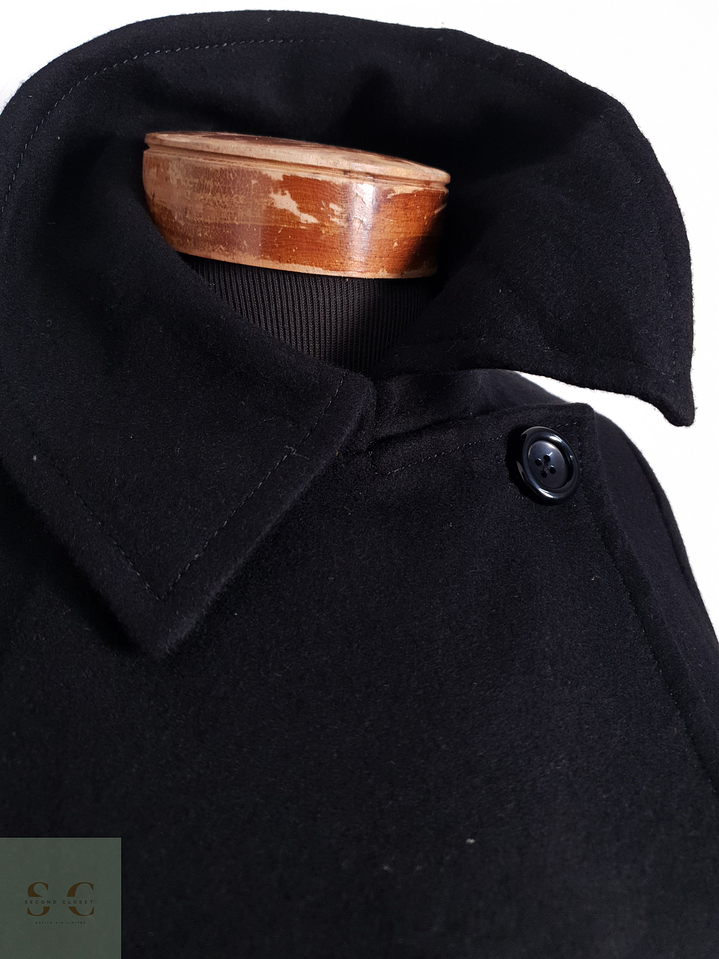 Abrigo Mujer At 100% lana Negro Talla S 8