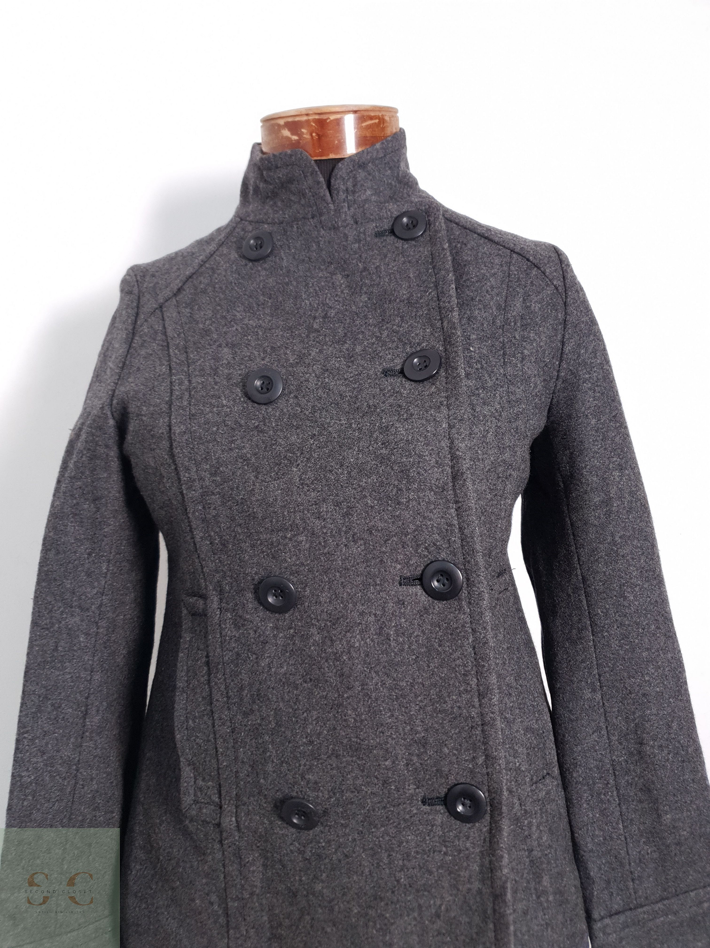 Marinero Mujer Nice Claup 70% lana Plomo Talla XS 4