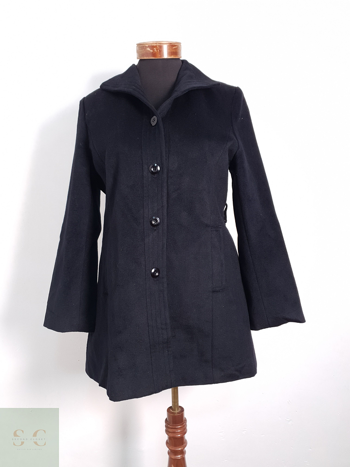 Abrigo Mujer Shifonery Negro Talla M 1