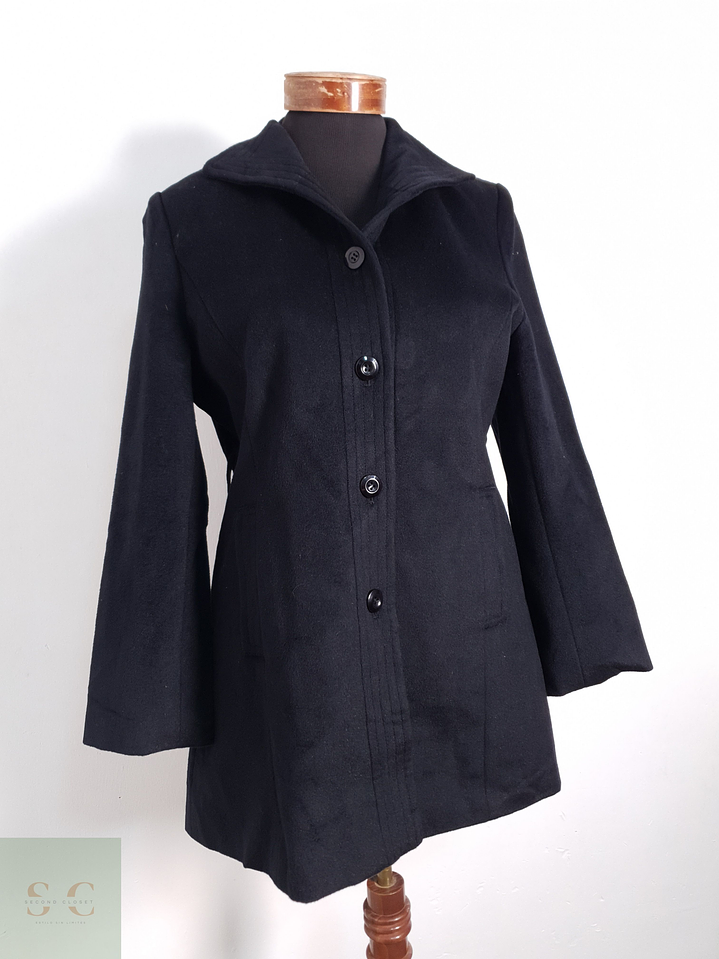 Abrigo Mujer Shifonery Negro Talla M 2