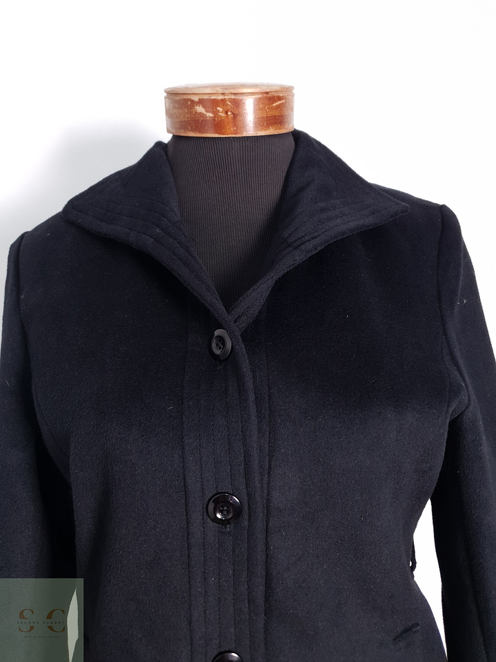 Abrigo Mujer Shifonery Negro Talla M 4