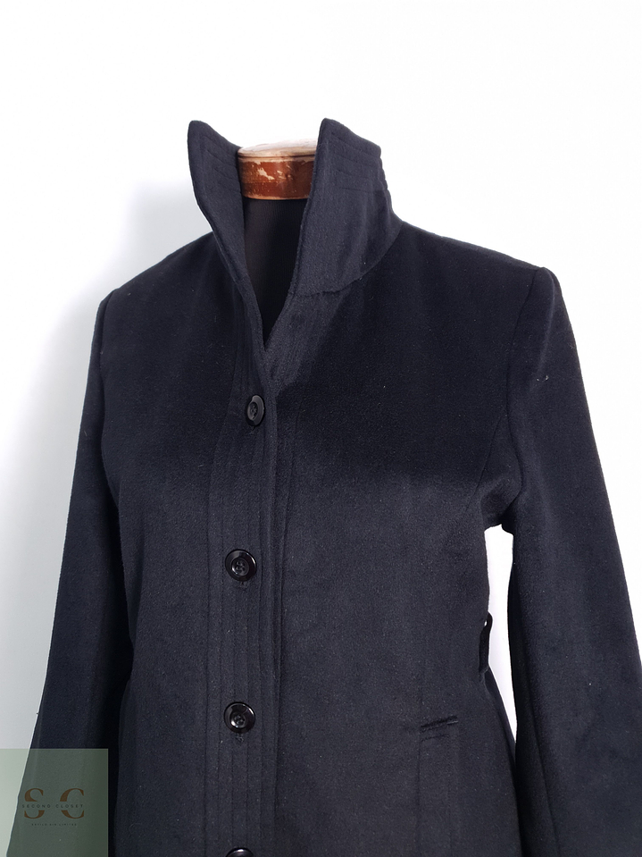 Abrigo Mujer Shifonery Negro Talla M 5