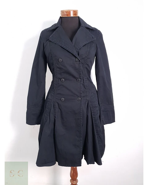 Trench Mujer Promod Francés Azul Talla S