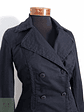 Trench Mujer Promod Negro Talla S - Miniatura 5