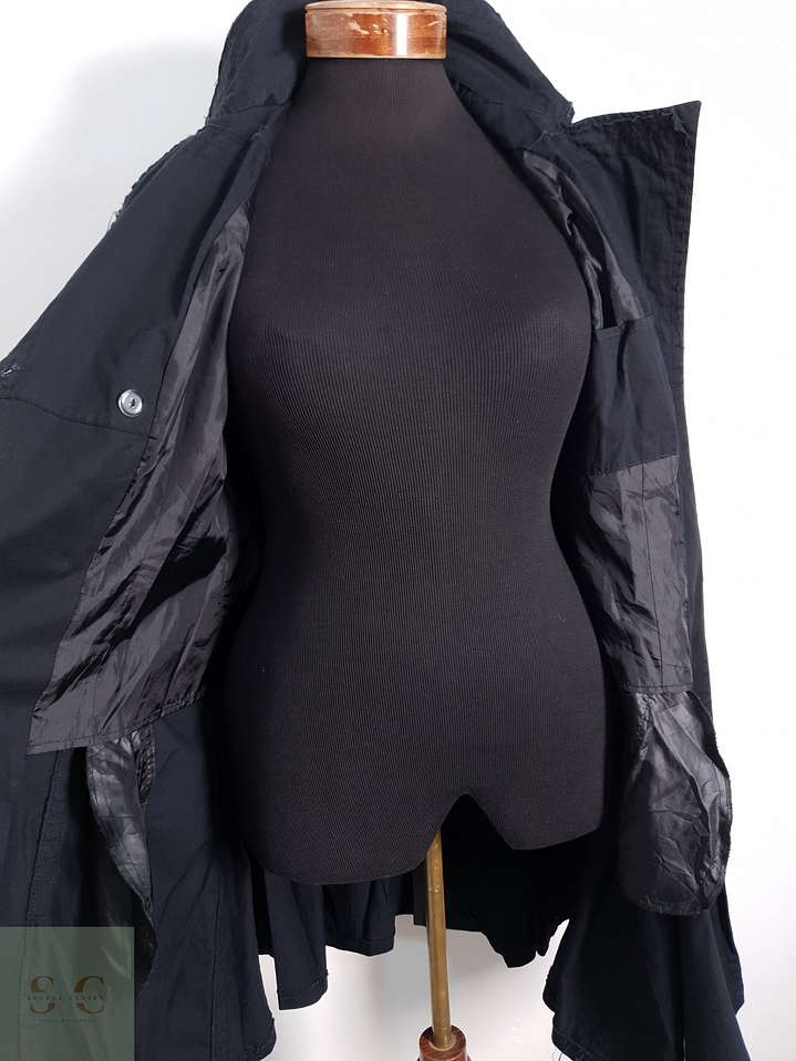 Trench Mujer Promod Negro Talla S 7