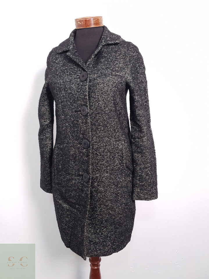 Abrigo Mujer Clock House Gris Oscuro Talla XS 1