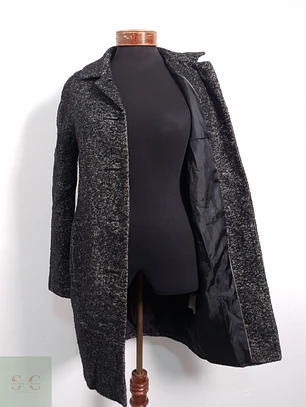 Abrigo Mujer Clock House Gris Oscuro Talla XS