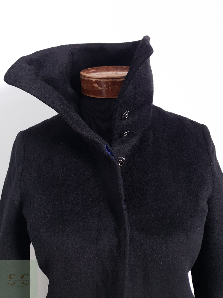 Abrigo Mujer Green Label Relaxing 65% lana Gris Talla XS 5