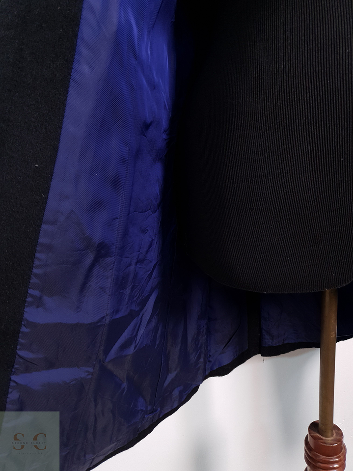 Abrigo Mujer Green Label Relaxing 65% lana Gris Talla XS 7