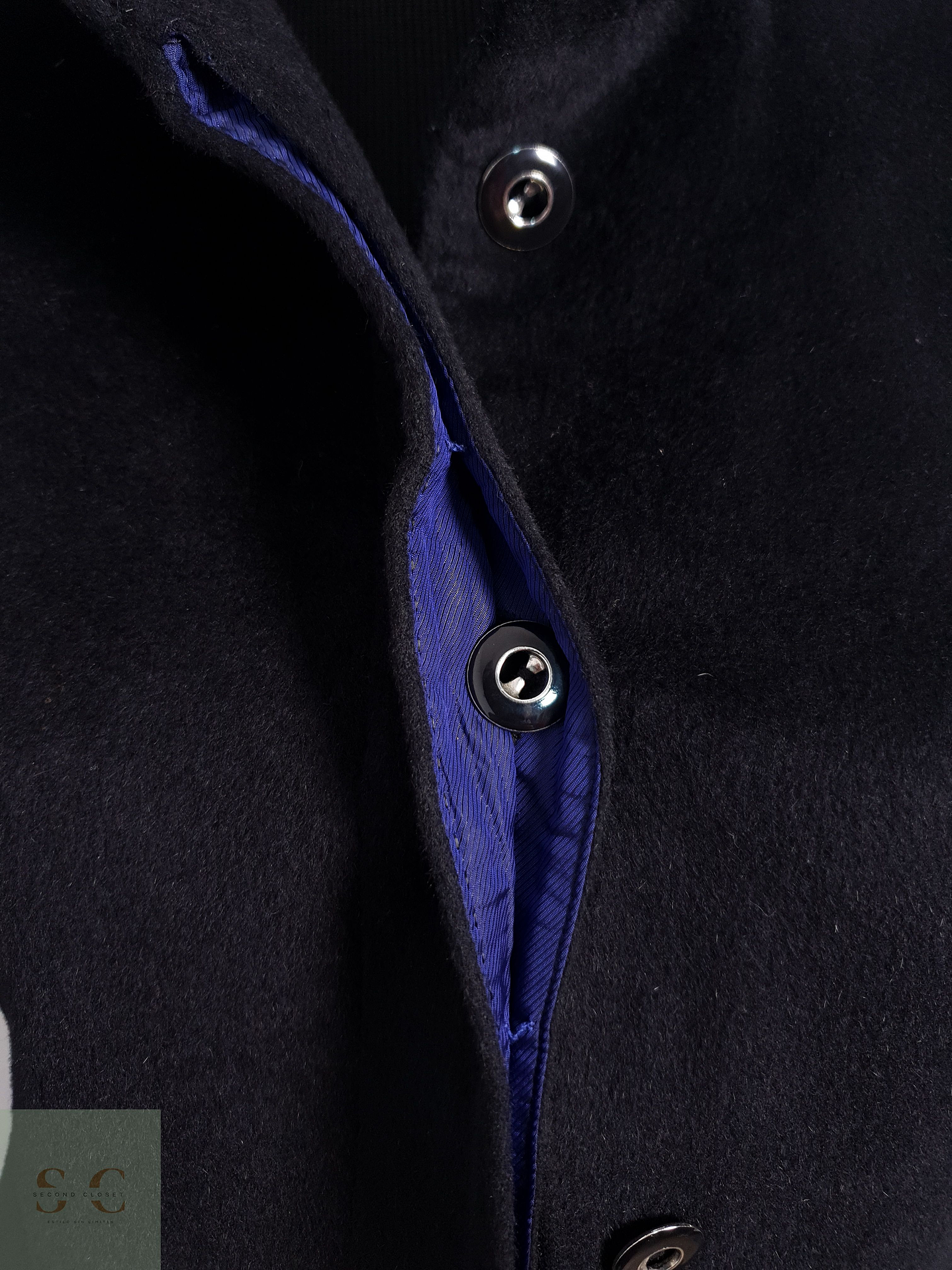 Abrigo Mujer Green Label Relaxing 65% lana Gris Talla XS 11