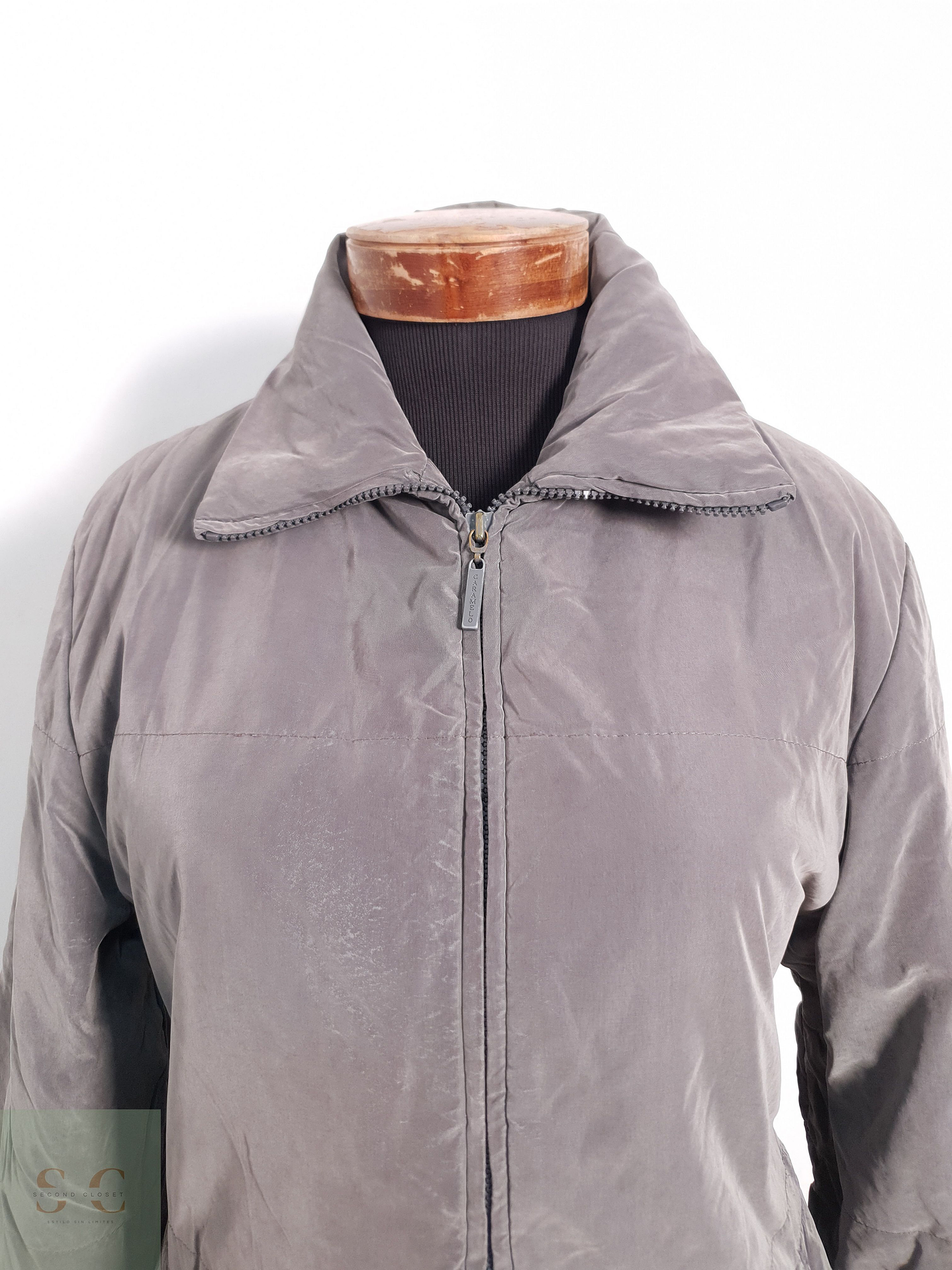 Abrigo Mujer Caramelo Camel Talla XL 5