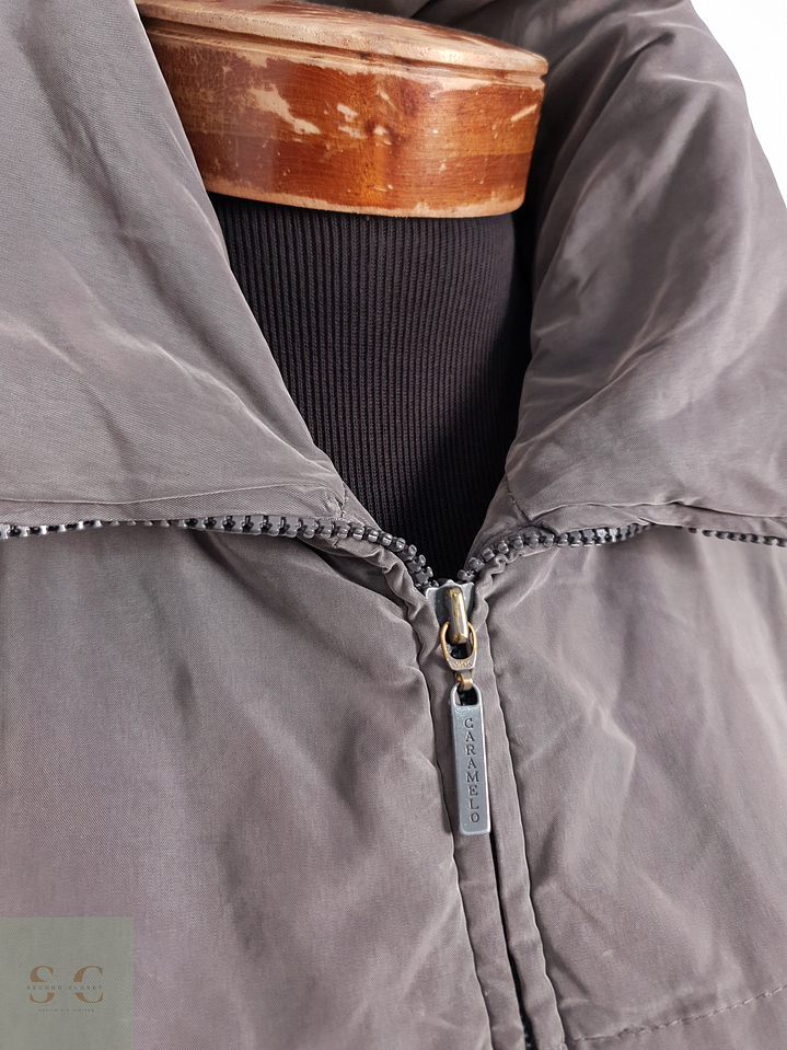 Abrigo Mujer Caramelo Camel Talla XL 6