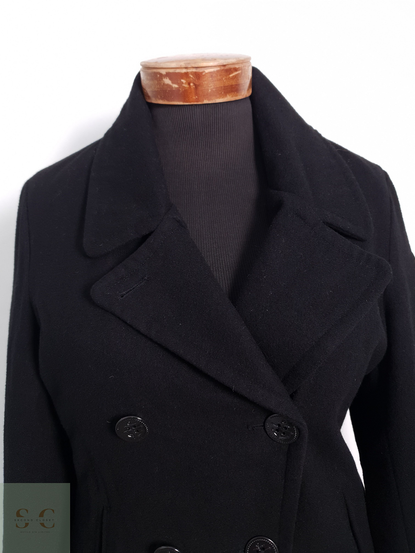 Marinero Mujer Freeman Porter 65% lana Negro Talla M 3