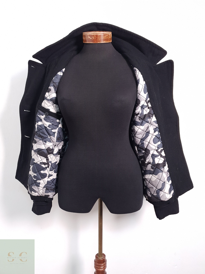 Marinero Mujer Freeman Porter 65% lana Negro Talla M 5
