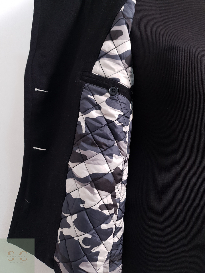 Marinero Mujer Freeman Porter 65% lana Negro Talla M 9