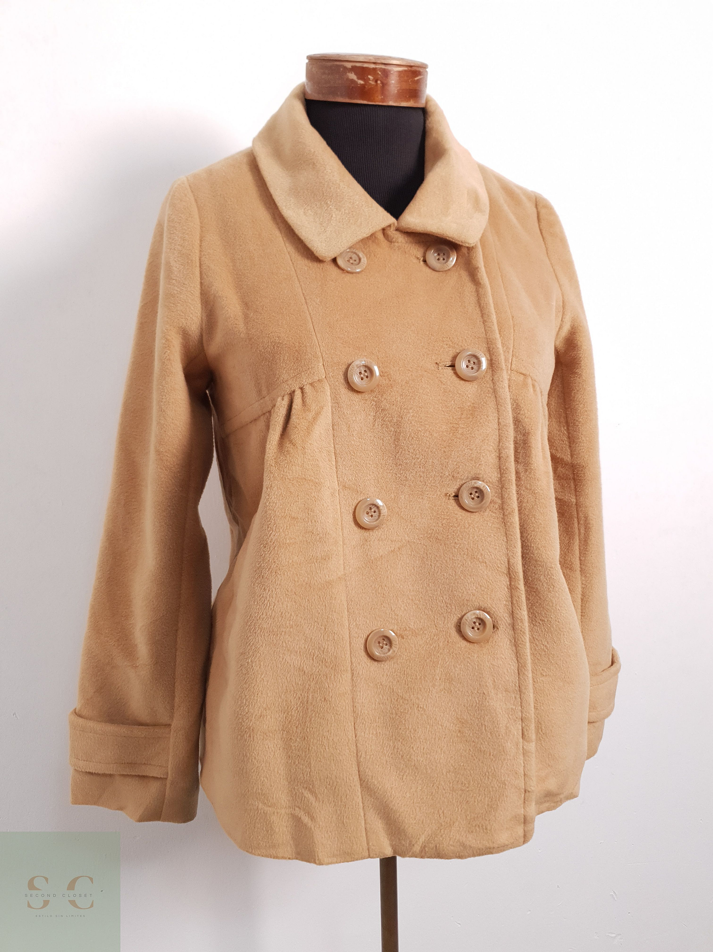 Abrigo Mujer Sorridere Negro Talla XS 1