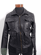 Chaqueta Mujer Vintage cuero Negro Talla S - Miniatura 5